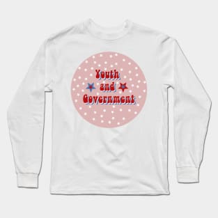 Youth and Government Retro Circle Long Sleeve T-Shirt